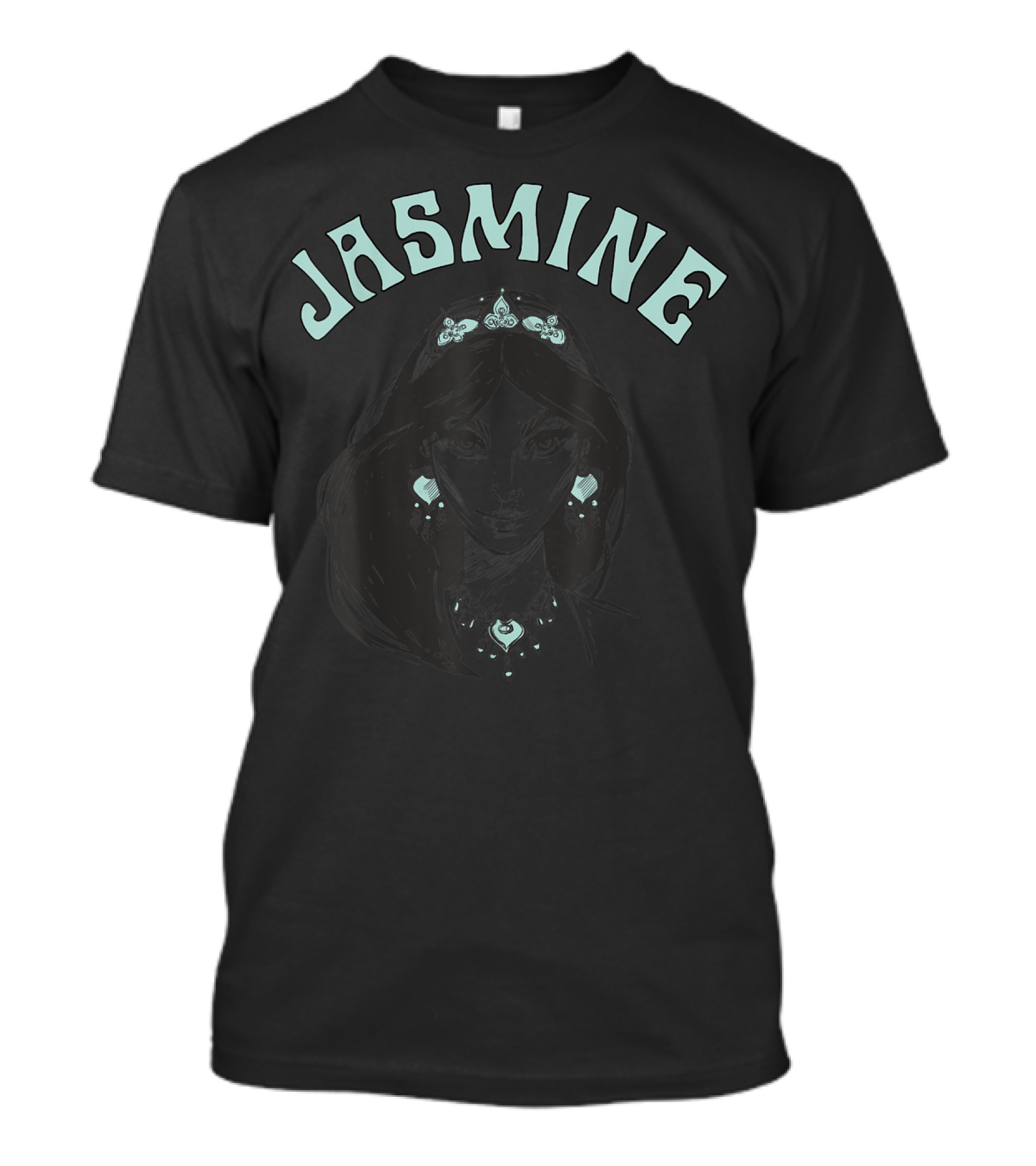 Disney Aladdin Live Action Jasmine Face T-Shirt