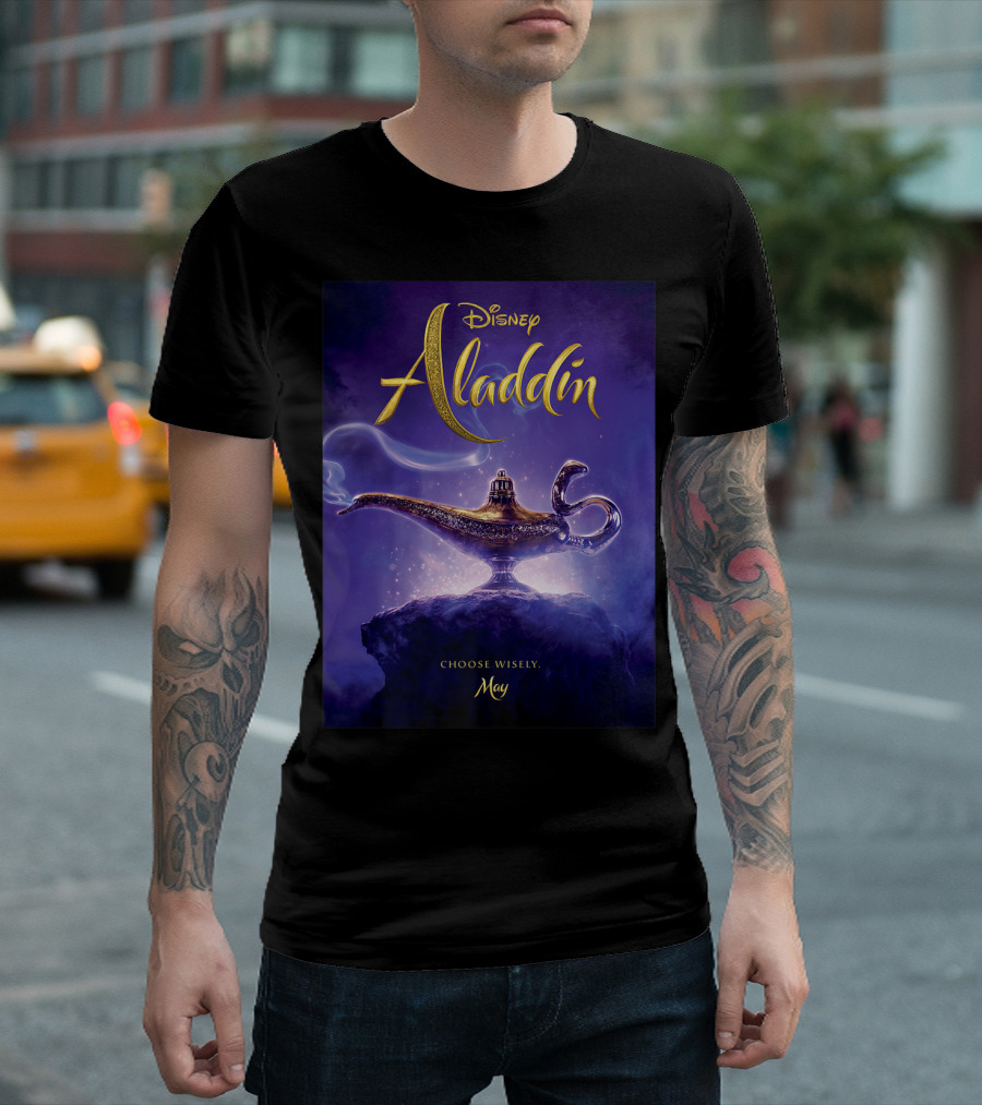 Disney Aladdin Choose Wisely May T-Shirt