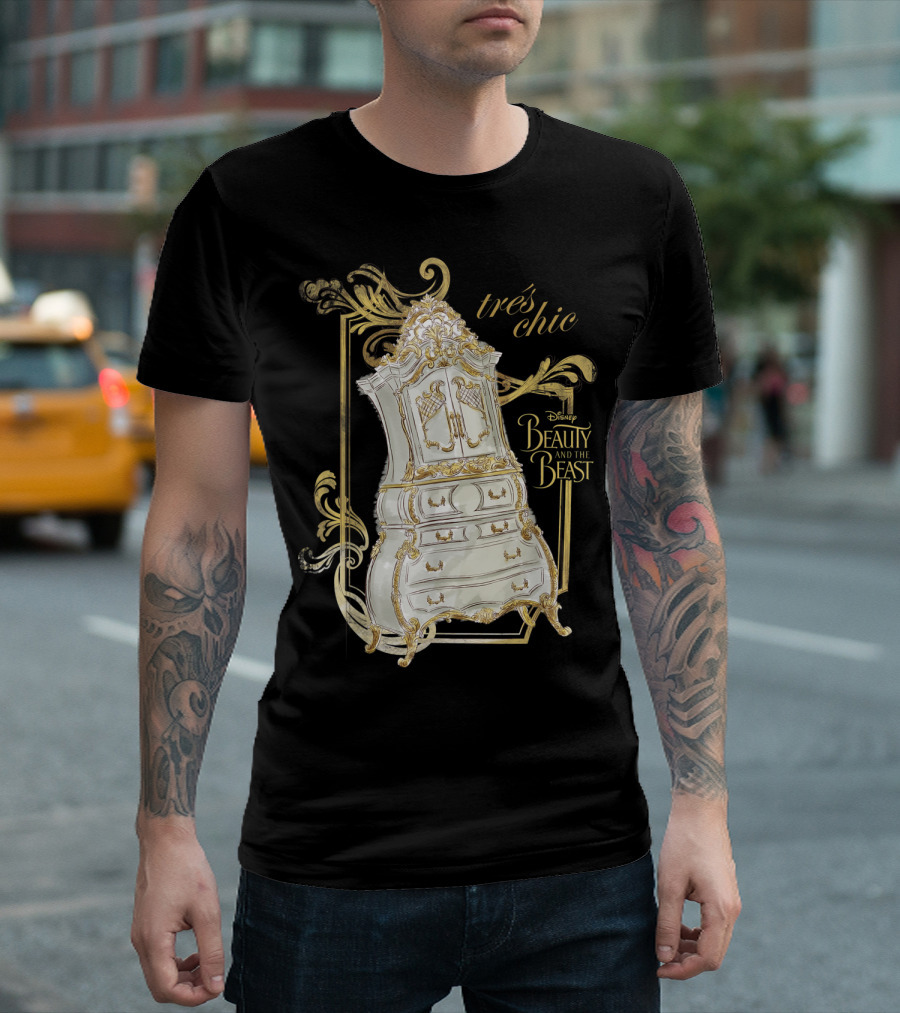 Tres Chic Disney Beauty And The Beast Wardrobe T-Shirt