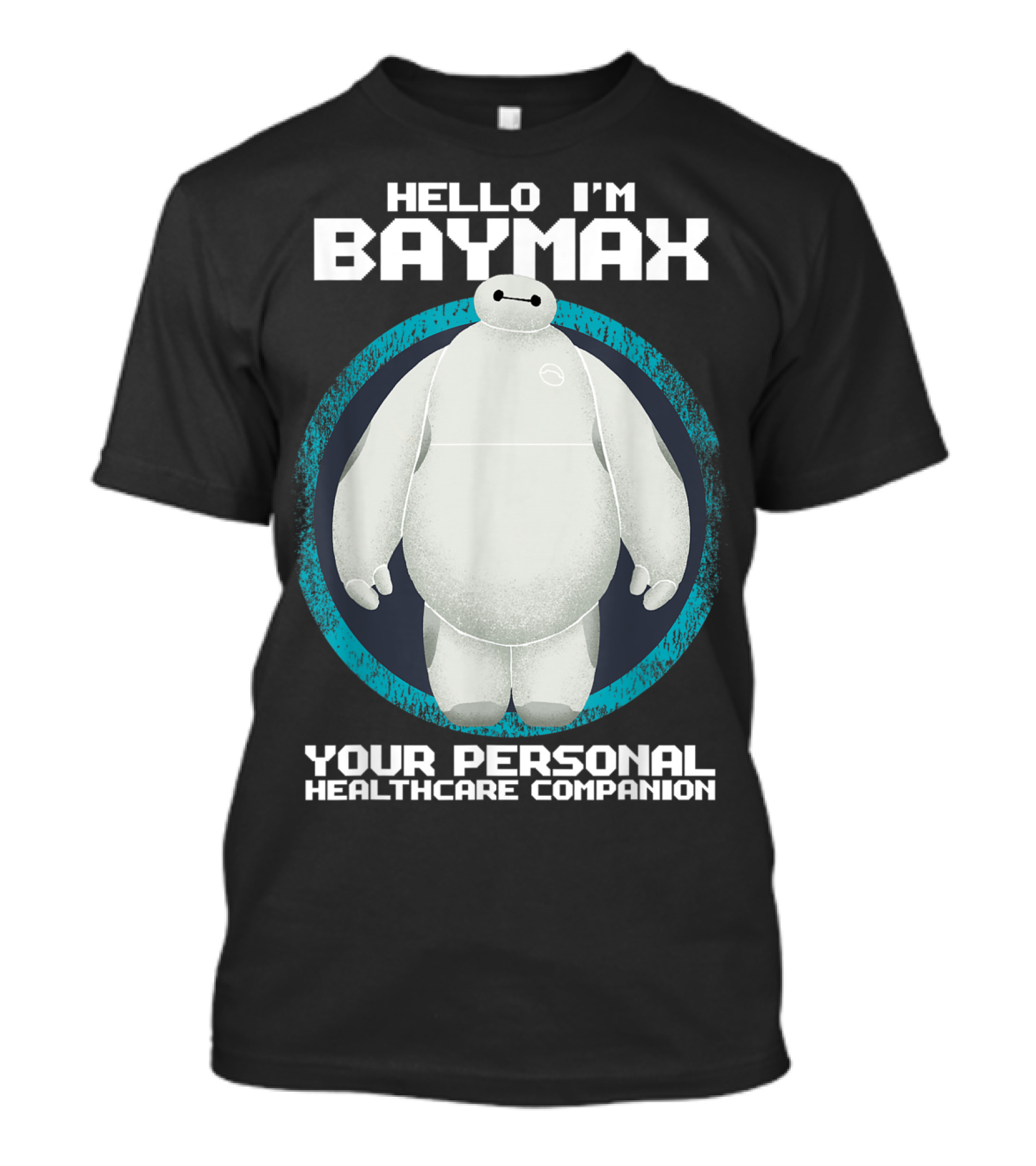 Disney Big Hero 6 Hello I'm Baymax Your Personal Healthcare Companion T-Shirt