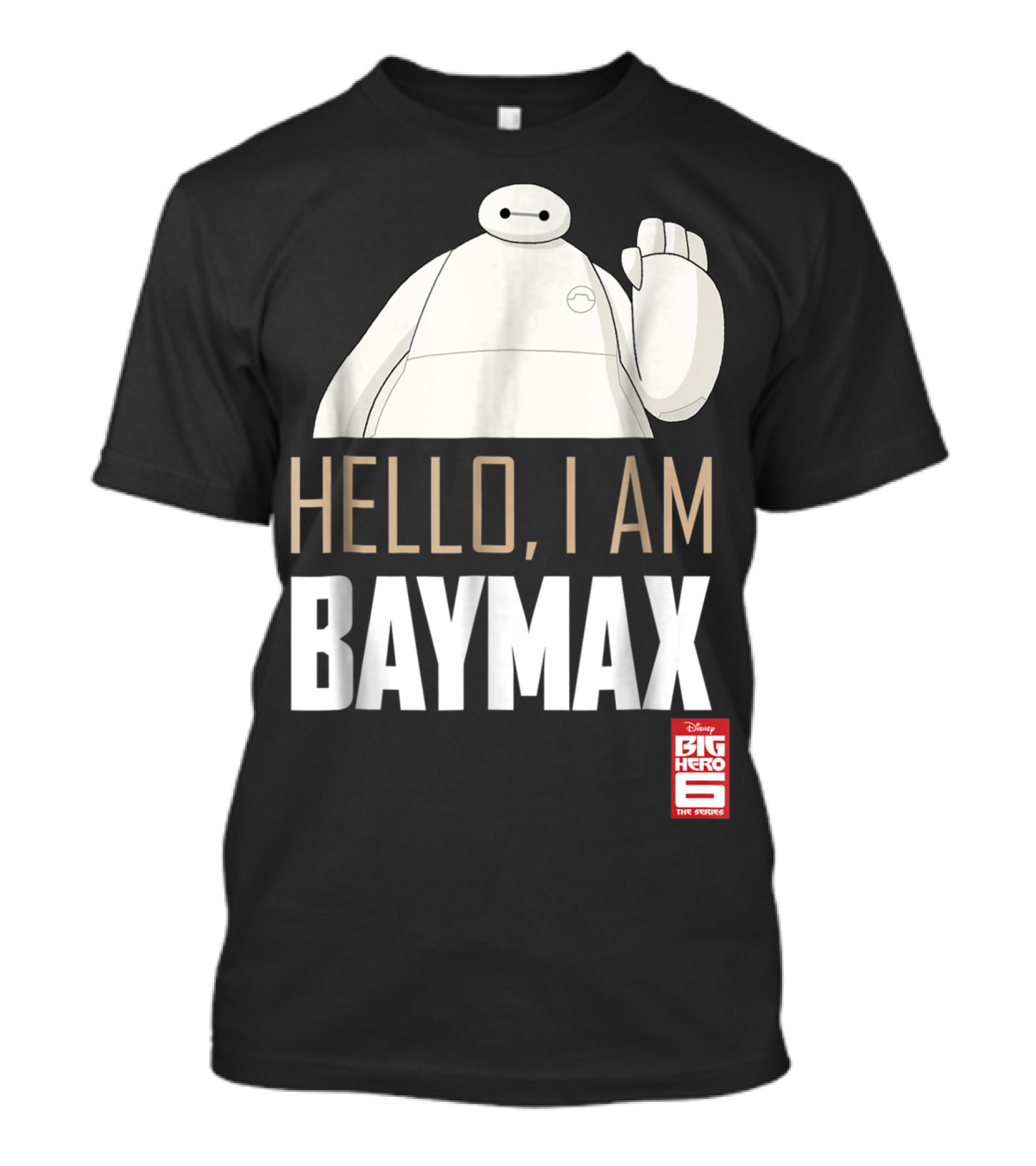 Hello I Am Baymax Disney Big Hero 6 The Series T-Shirt