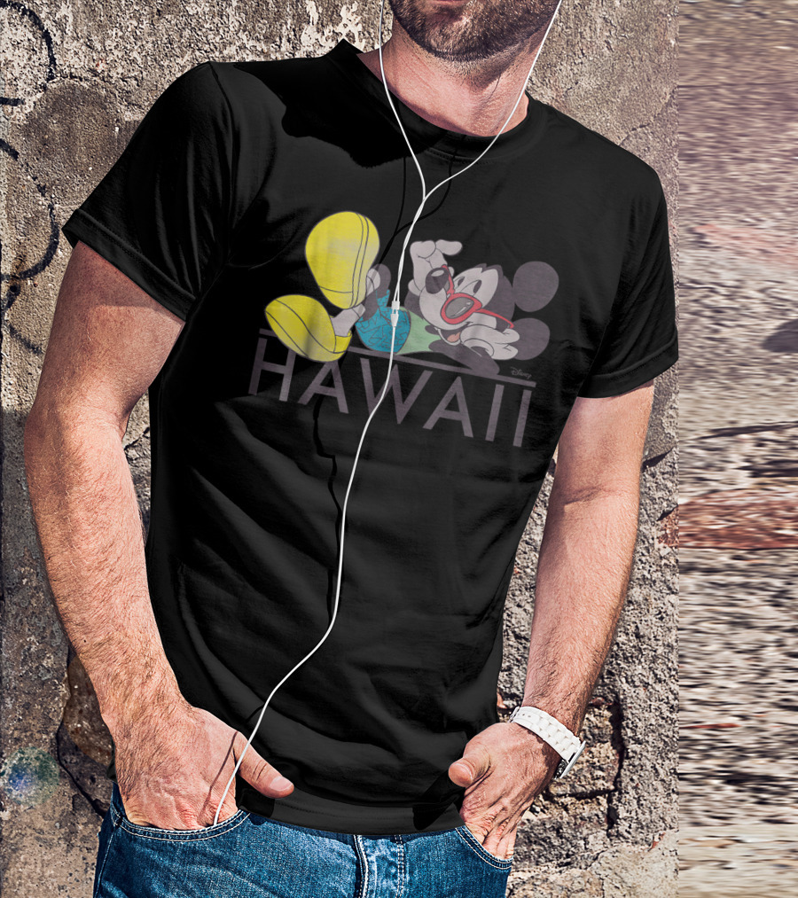 Disney Mickey Mouse Shades Hawaii Relaxation T-Shirt