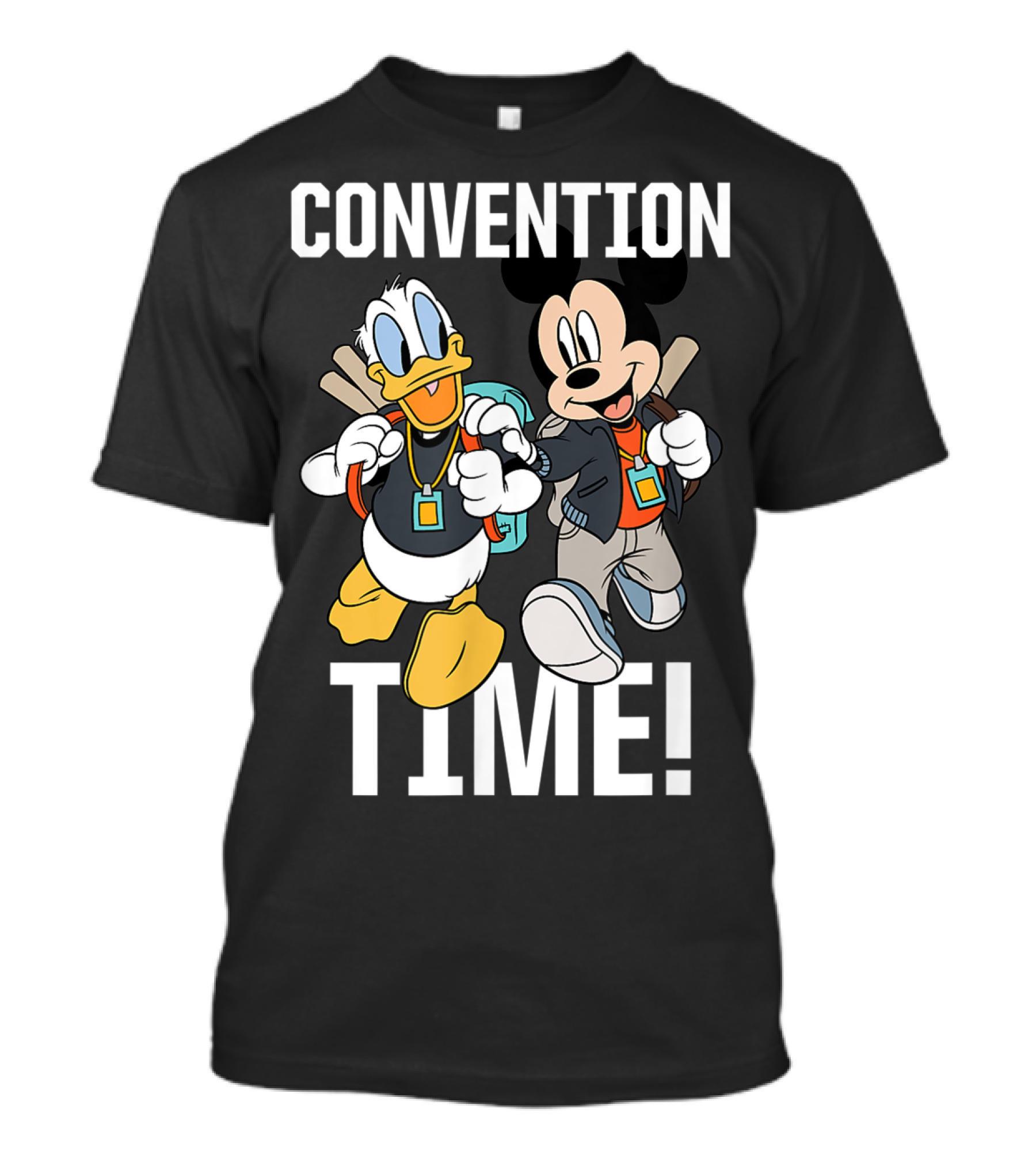 D23 Expo Mickey And Donald Convention Time T-Shirt