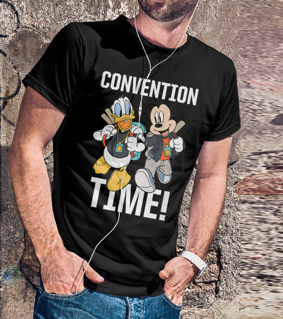 D23 Expo Mickey And Donald Convention Time T-Shirt