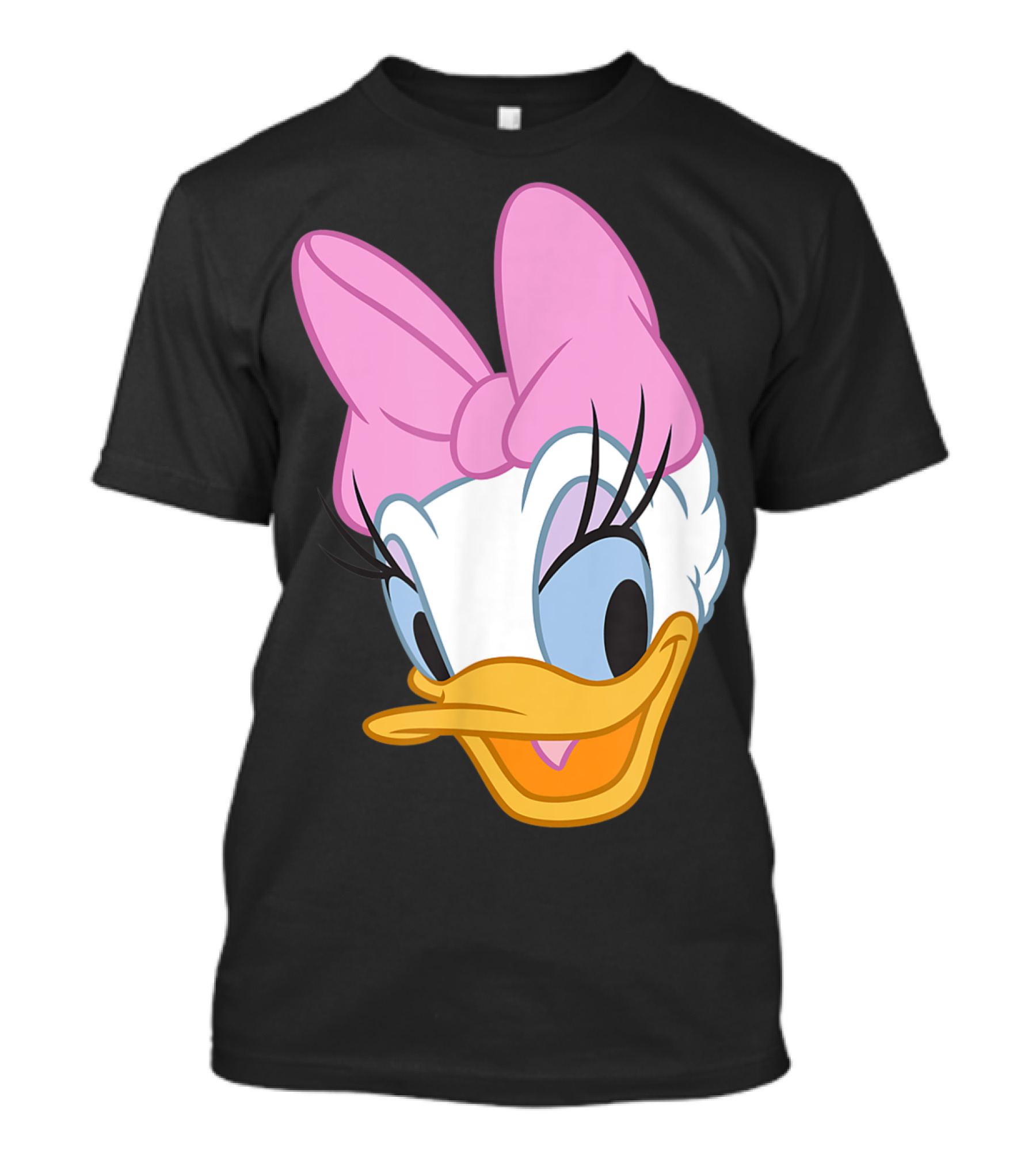 Daisy Duck Disney Character With Pink Bow T-Shirt