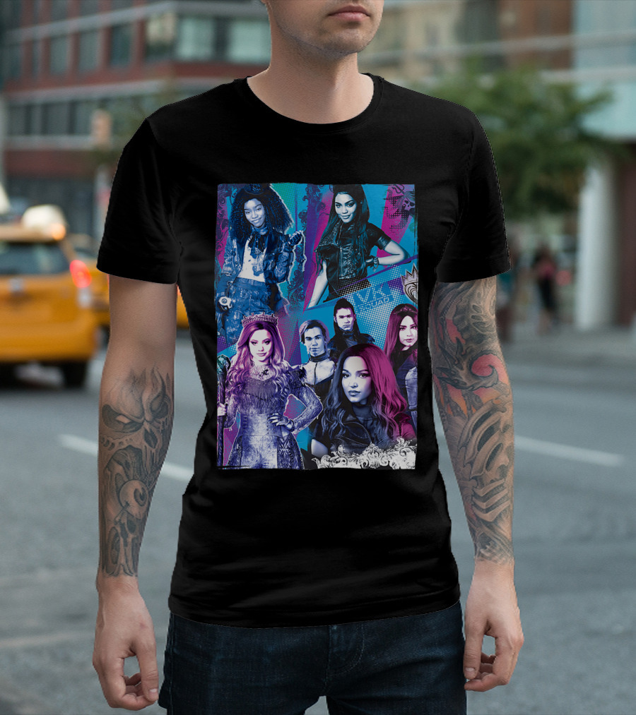 Disney Descendants 3 VK Squad Characters T-Shirt