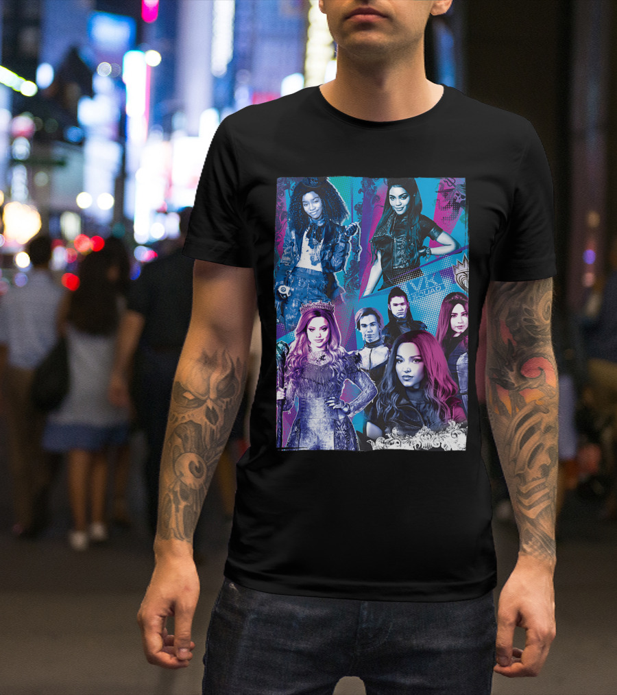 Disney Descendants 3 VK Squad Characters T-Shirt