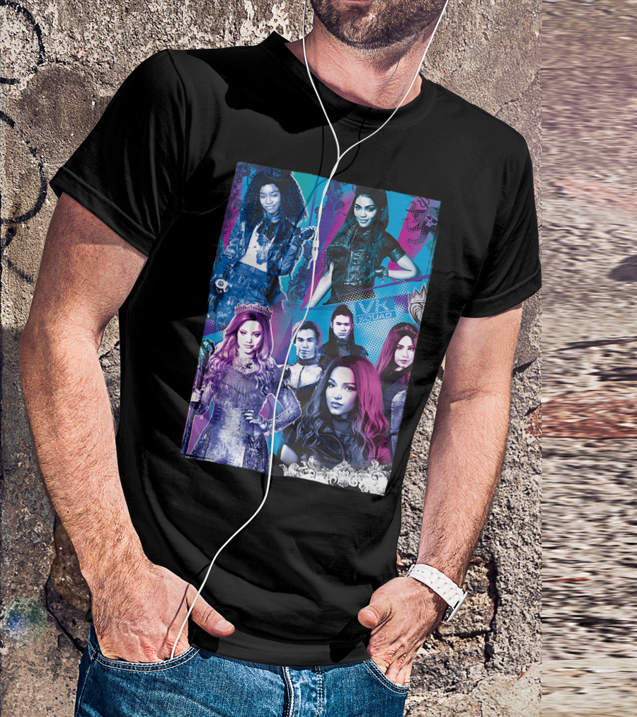 Disney Descendants 3 VK Squad Characters T-Shirt