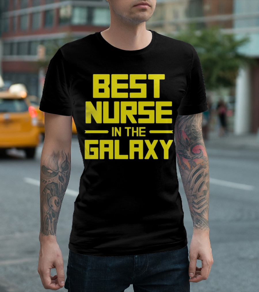 Best Nurse In The Galaxy Star-Inspired T-Shirt