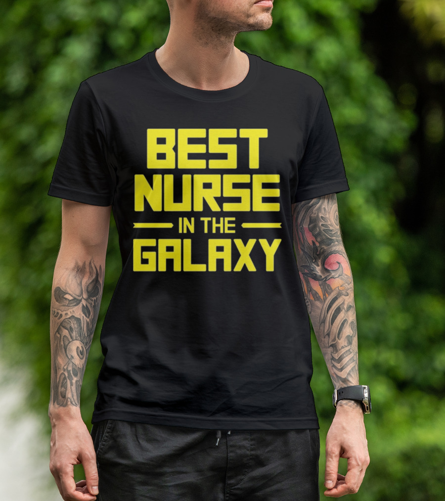Best Nurse In The Galaxy Star-Inspired T-Shirt