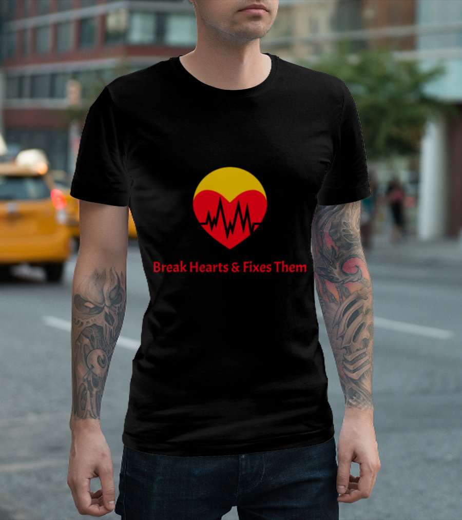Cute Nurse Break Hearts And Fixes Them T-Shirt
