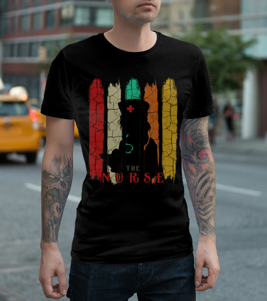 Retro Style Vintage The Nurse Cool T-Shirt