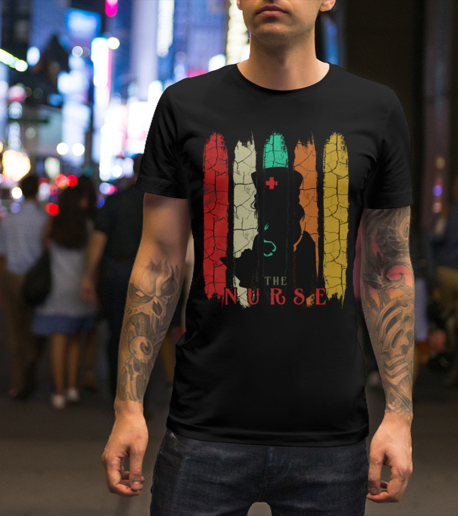 Retro Style Vintage The Nurse Cool T-Shirt
