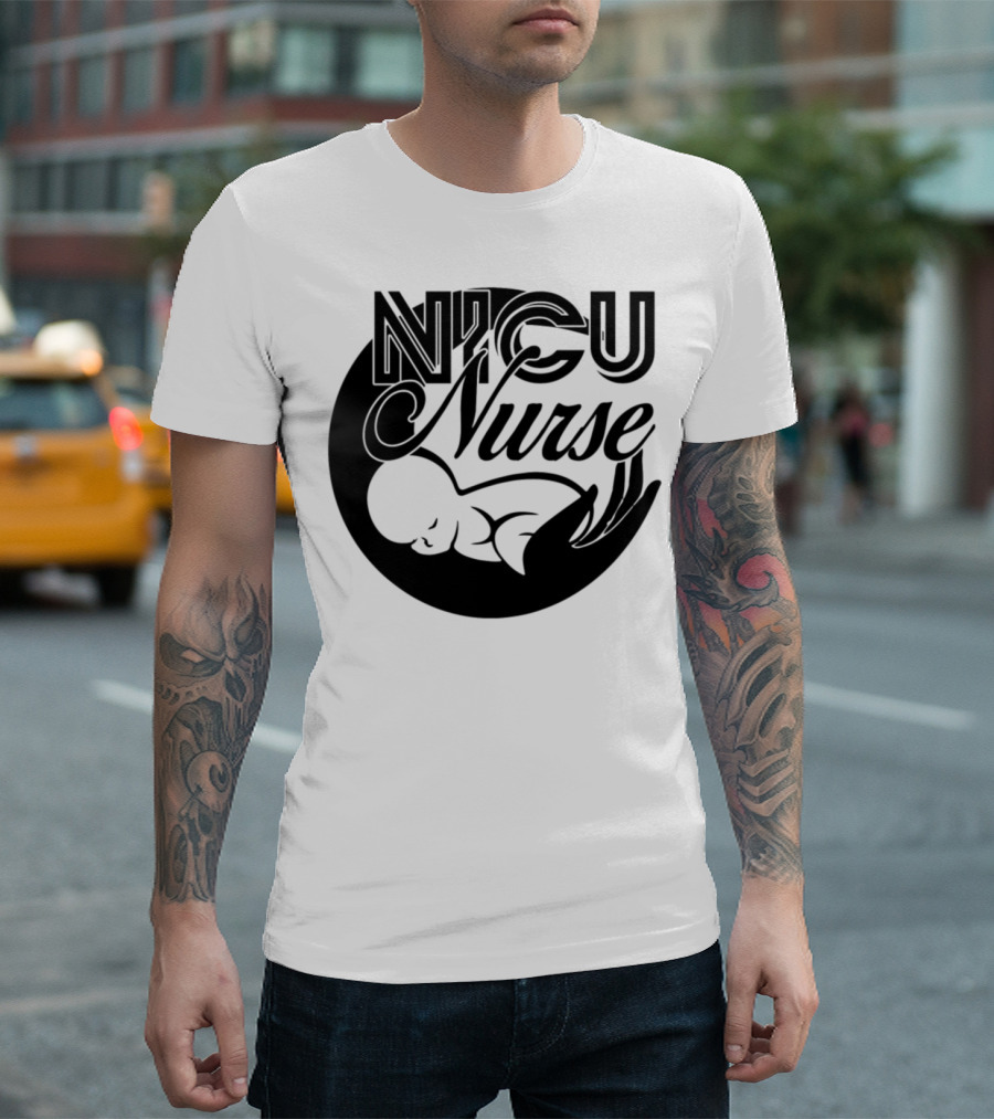 NICU Nurse PDBFR Sleepy Baby T-Shirt