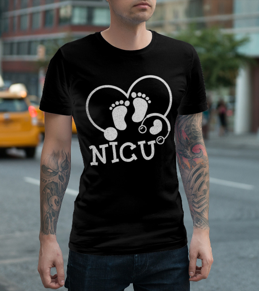 NICU Nurse Neonatal Care Funny T-Shirt