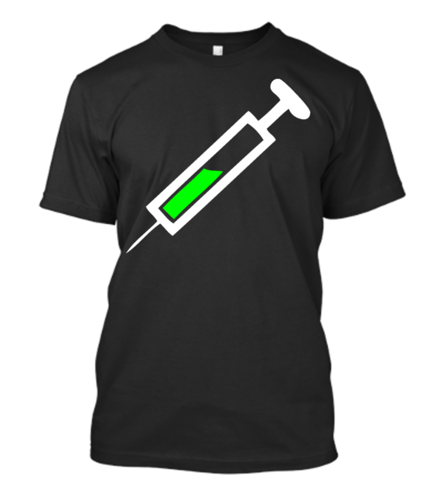 Injection Needle Green Liquid T-Shirt