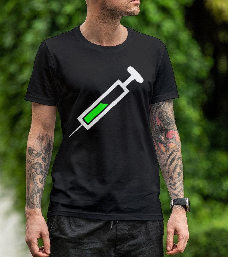 Injection Needle Green Liquid T-Shirt