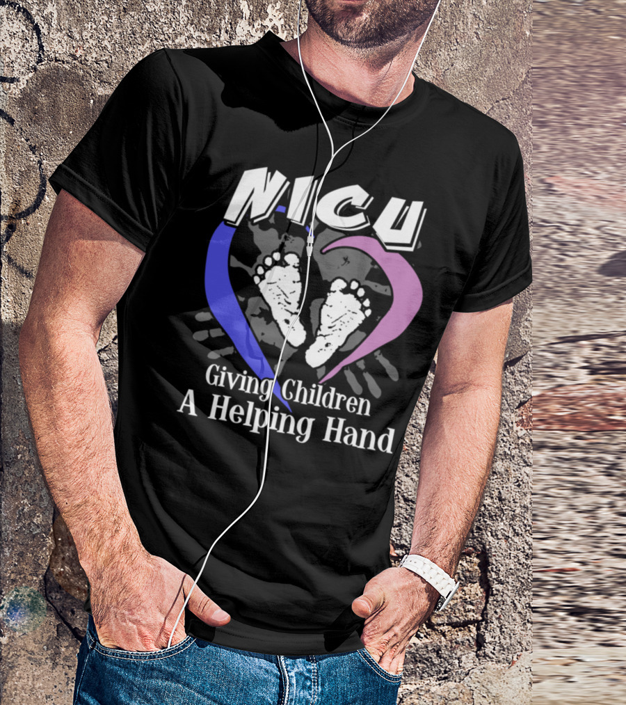 NICU Giving Children A Helping Hand T-Shirt