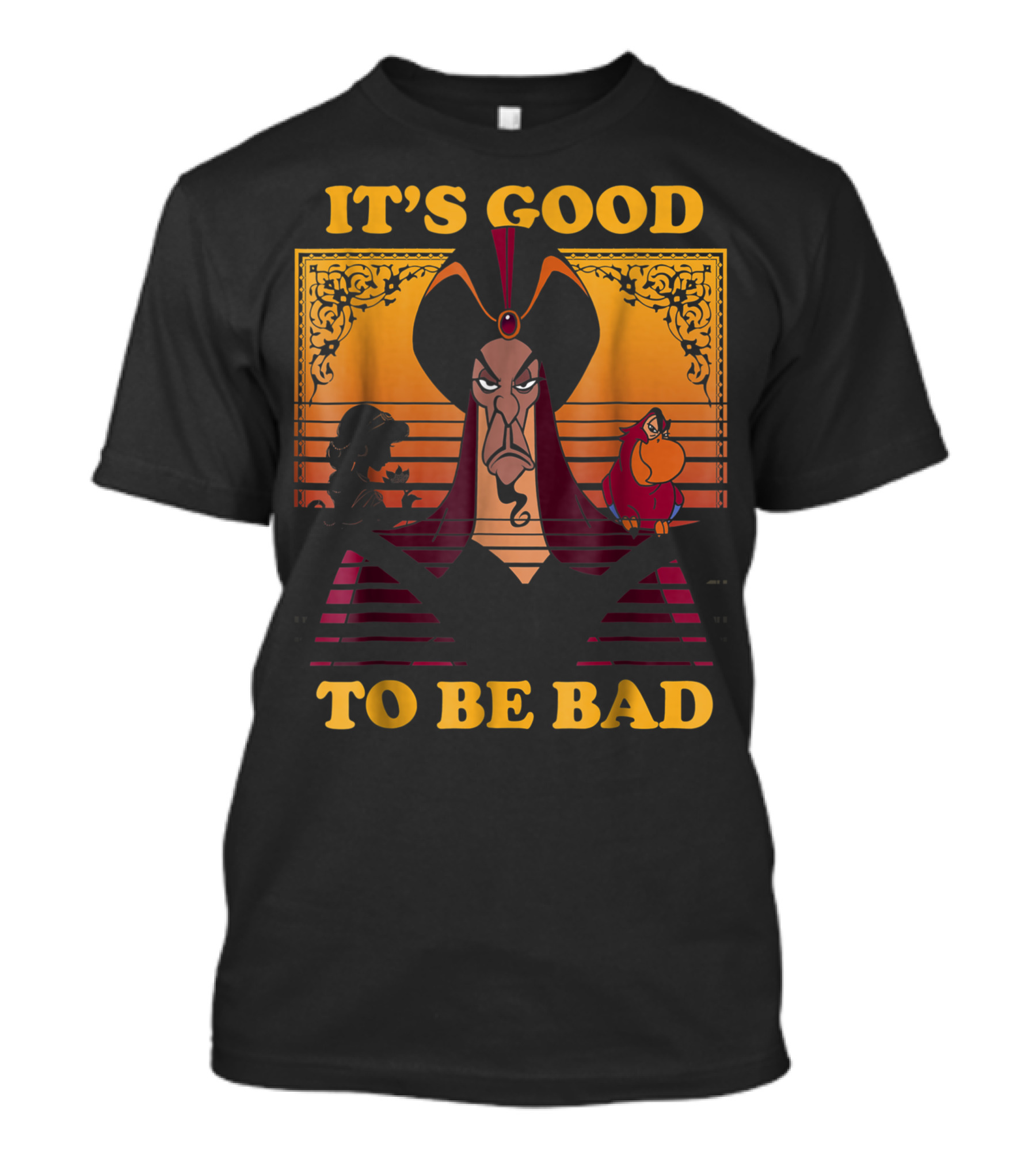 It's Good To Be Bad Disney Aladdin Jafar Dusk Colors T-Shirt