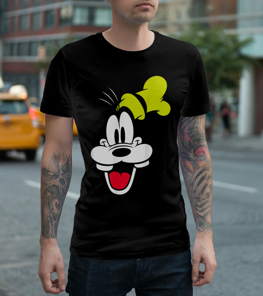 Disney Goofy Big Face Character T-Shirt