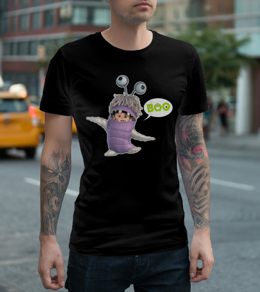 Disney Pixar Monsters Inc Boo Costume Speech Bubble T-Shirt
