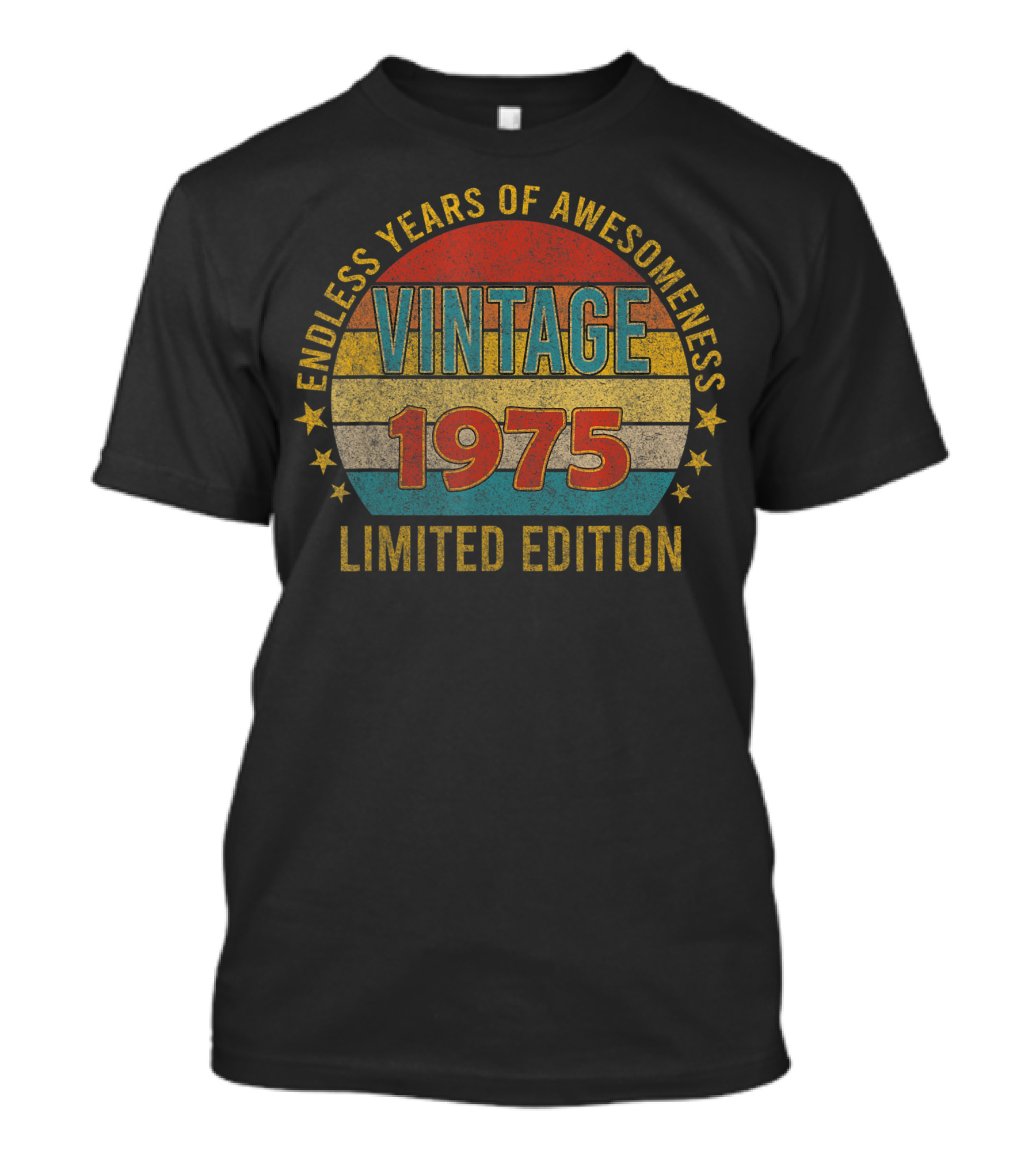 Endless Years Of Awesomeness Vintage 1975 T-Shirt