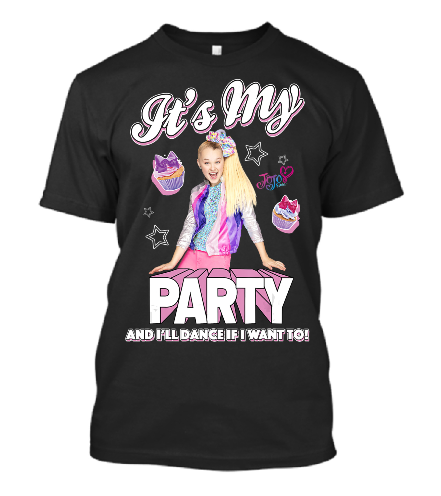 It's My Party And I'll Dance If I Want To JoJo Siwa Nickelodeon T-Shirt