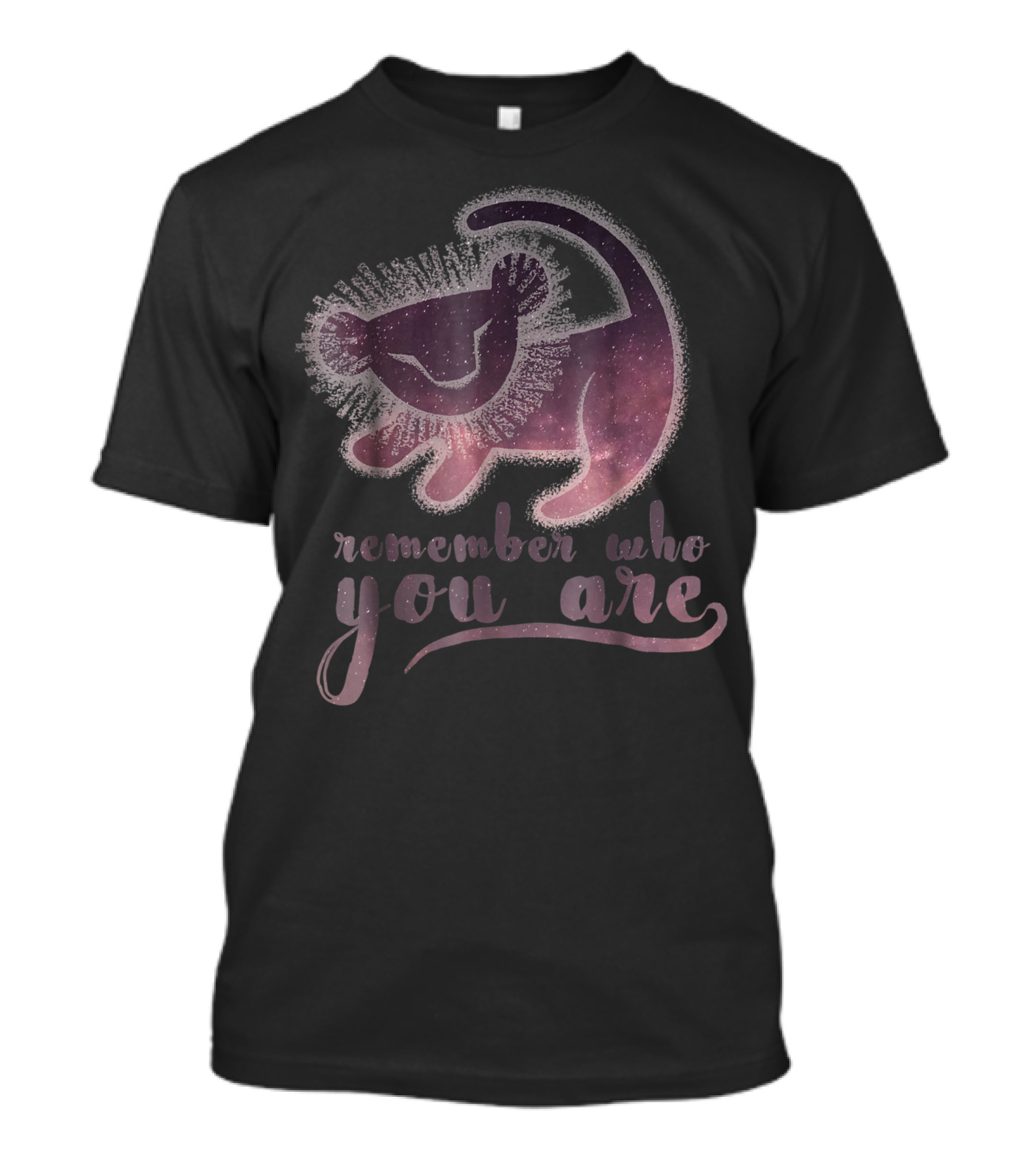 Simba Remember Who You Are Disney Lion King Painting T-Shirt