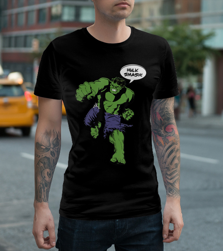 Marvel Comics Incredible Hulk Smash T-Shirt