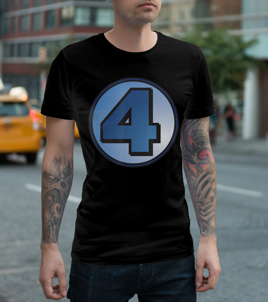 Marvel Fantastic Four Super Hero Iconic T-Shirt