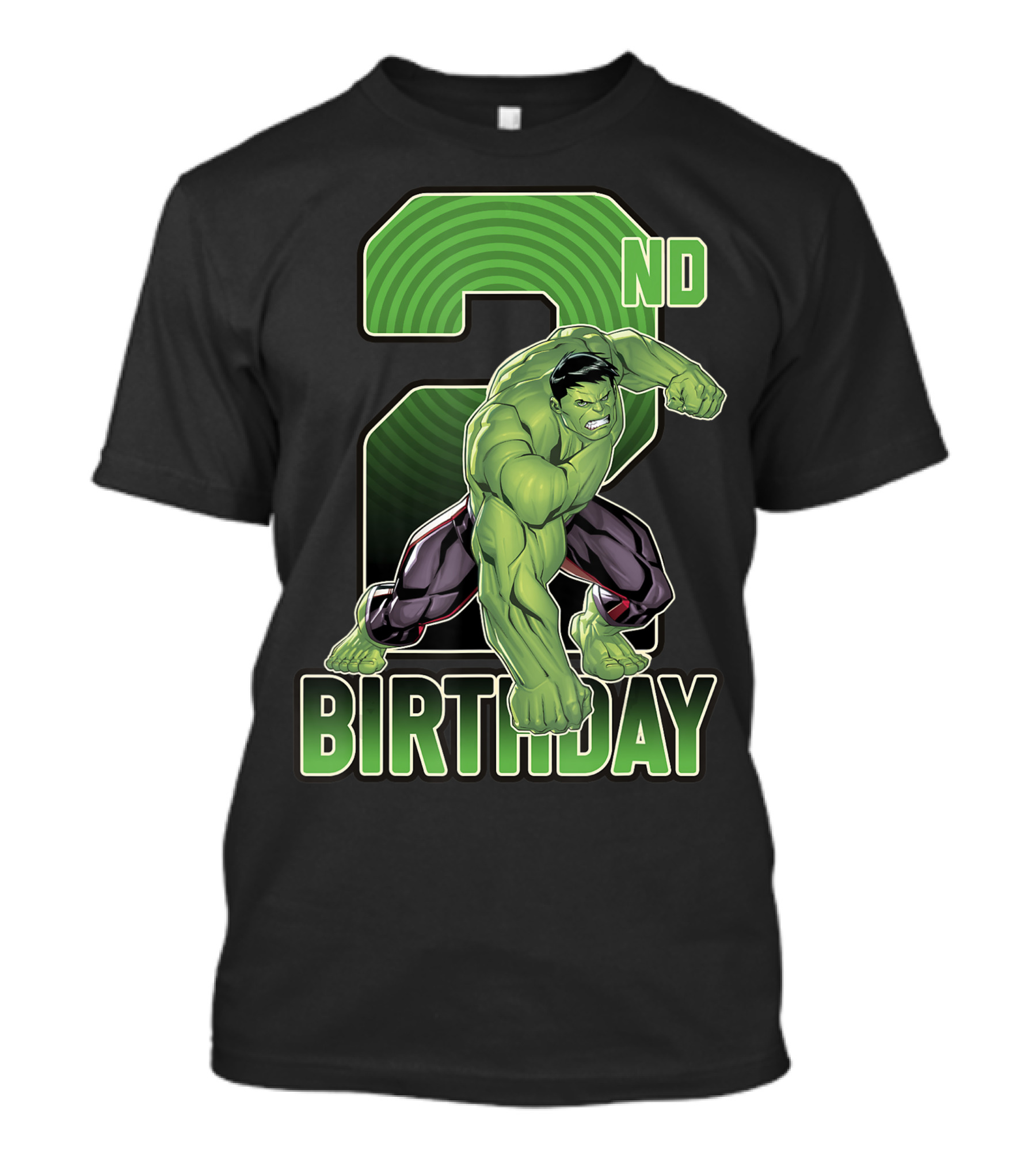 Marvel 2nd Birthday Hulk Smash T-Shirt