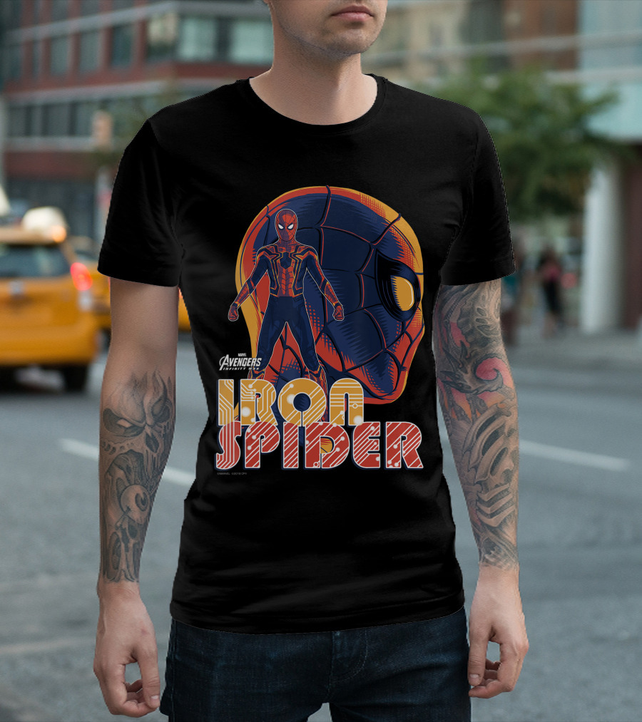 Marvel Avengers Infinity War Iron Spider Avengers Endgame T-Shirt