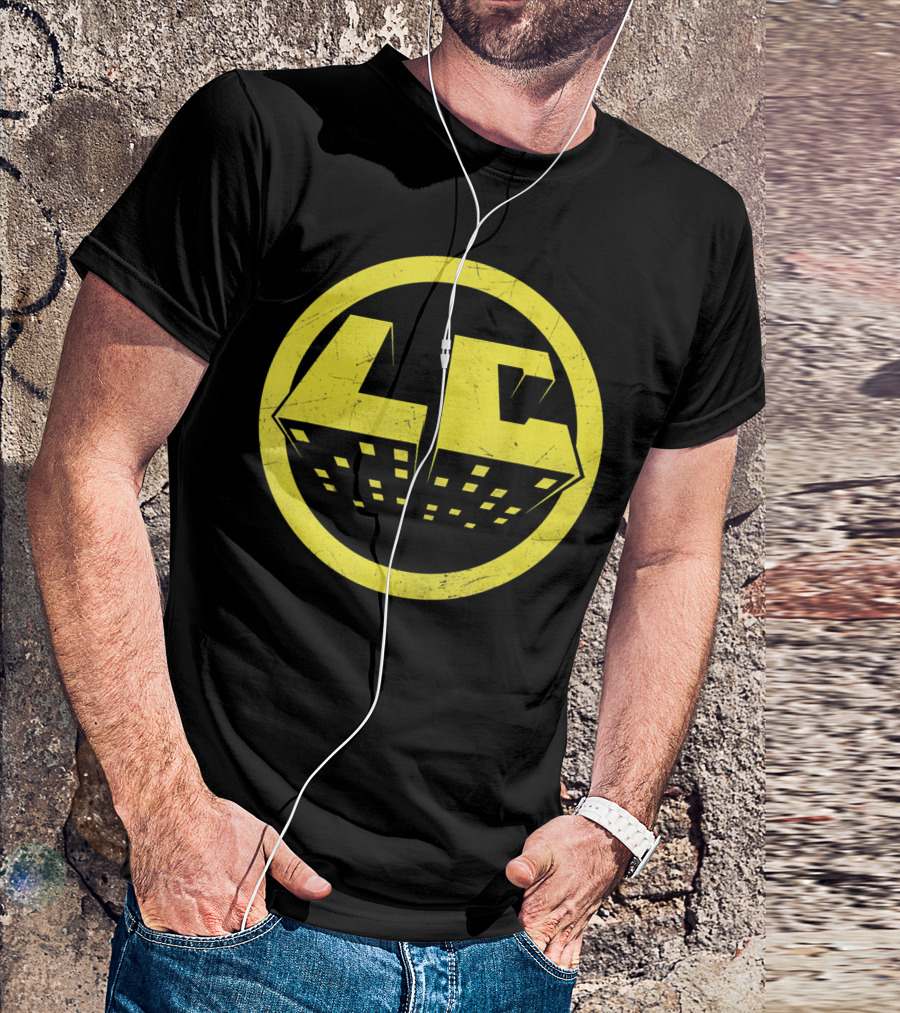 Marvel Luke Cage LC Cityscape Initials T-Shirt