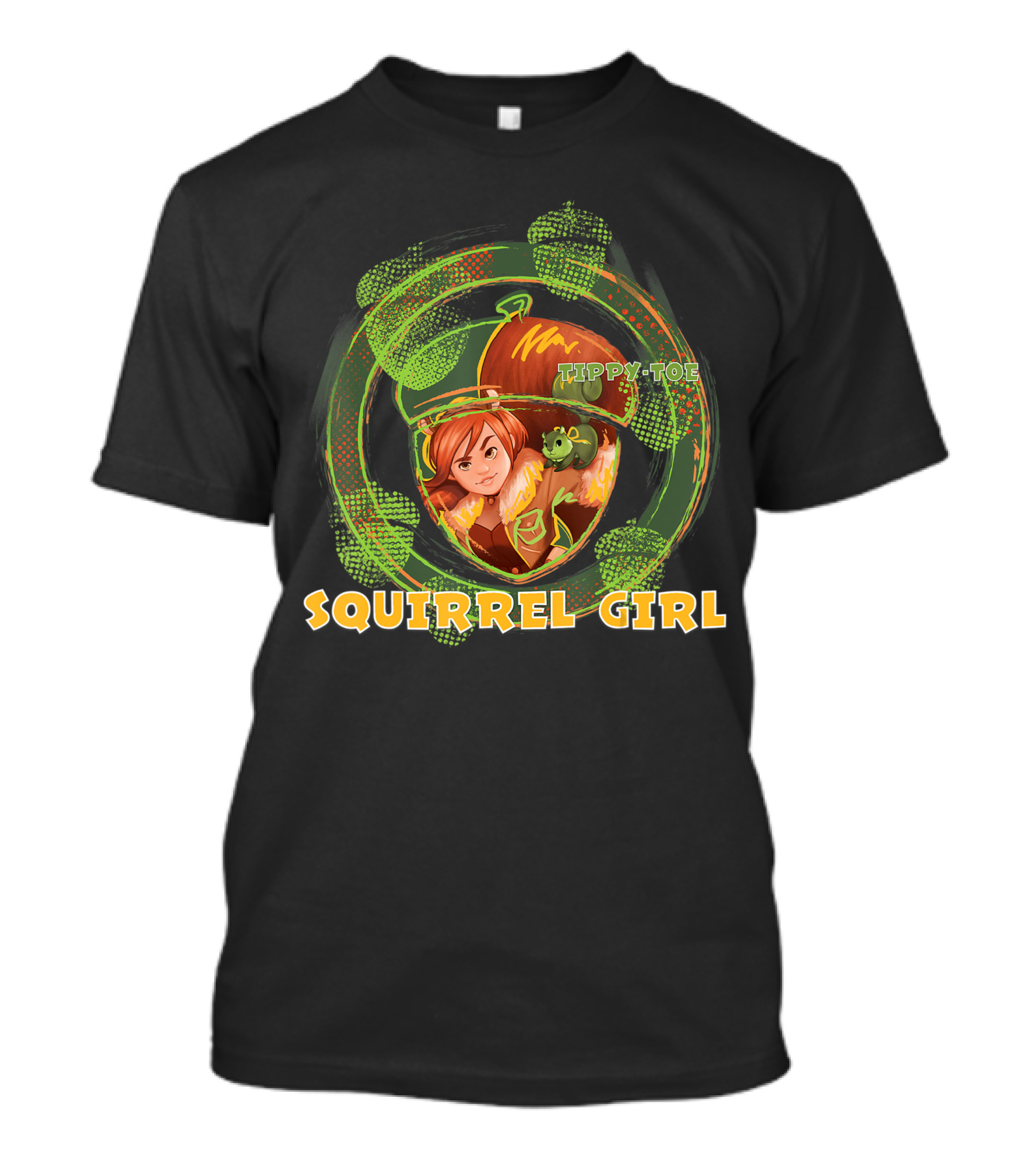 Marvel Rising Secret Warriors Squirrel Girl Tippy-Toe Acorn T-Shirt