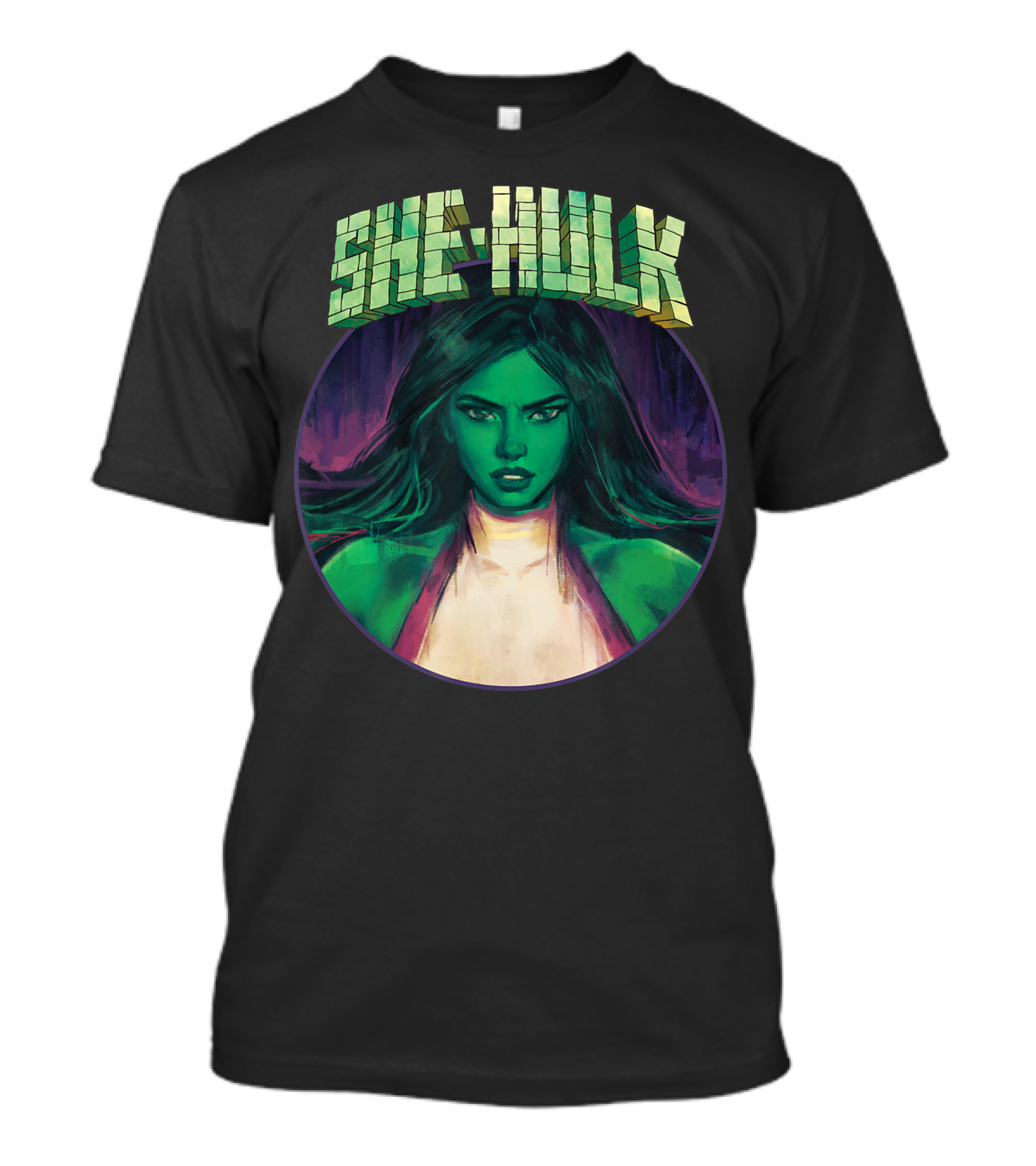 Marvel She Hulk Powers Of A Girl Bold Heroic T-Shirt