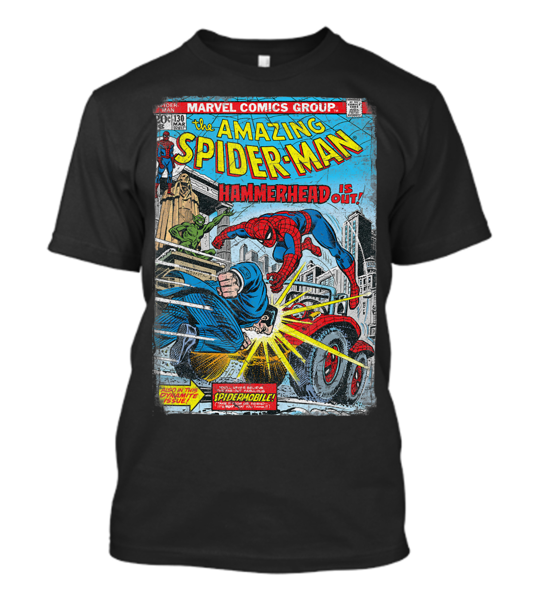 MARVEL COMICS GROUP THE AMAZING SPIDER-MAN HAMMERHEAD IS OUT SPIDER-MOBILE T-Shirt