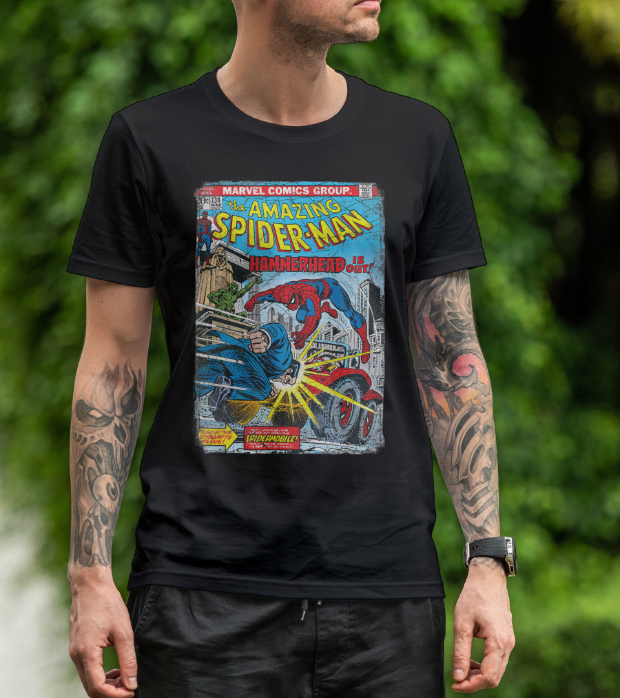 MARVEL COMICS GROUP THE AMAZING SPIDER-MAN HAMMERHEAD IS OUT SPIDER-MOBILE T-Shirt