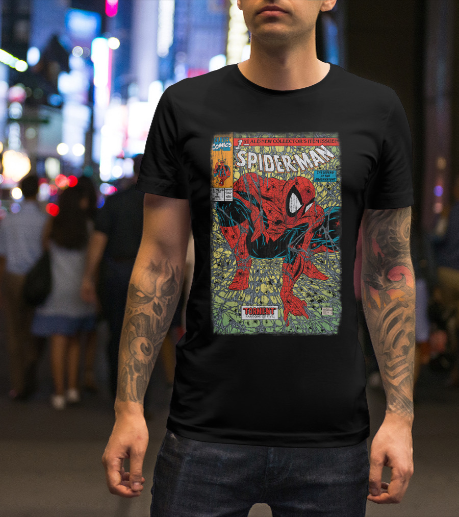 Marvel Comics Spider-Man Torment Collector's Edition Legend Of Arachknight T-Shirt