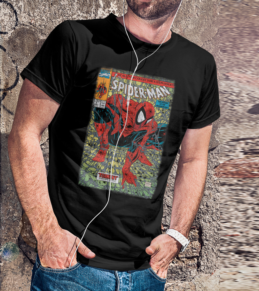 Marvel Comics Spider-Man Torment Collector's Edition Legend Of Arachknight T-Shirt