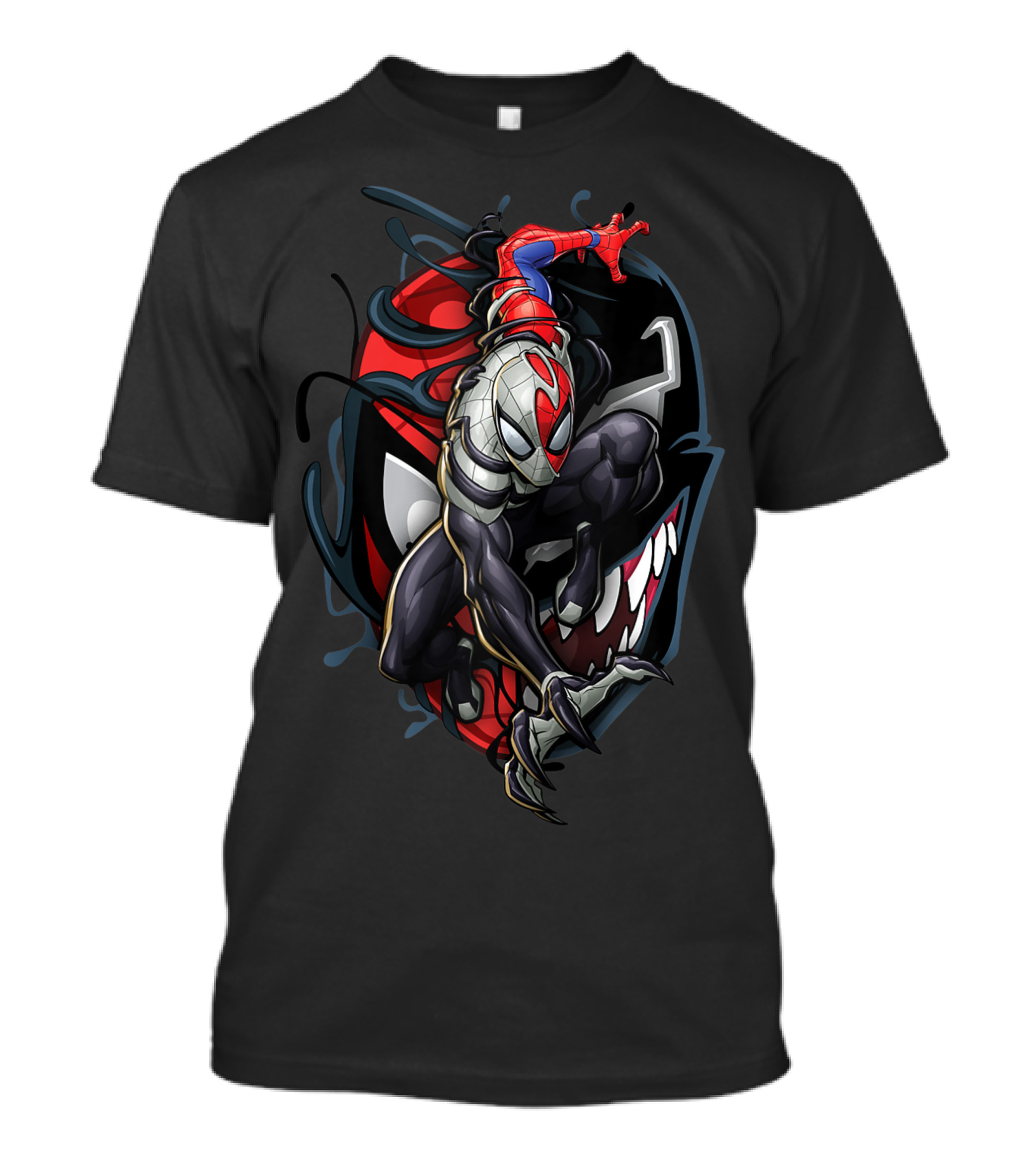 Marvel Spider Man Maximum Venom Action Shot Iconic Pose T-Shirt