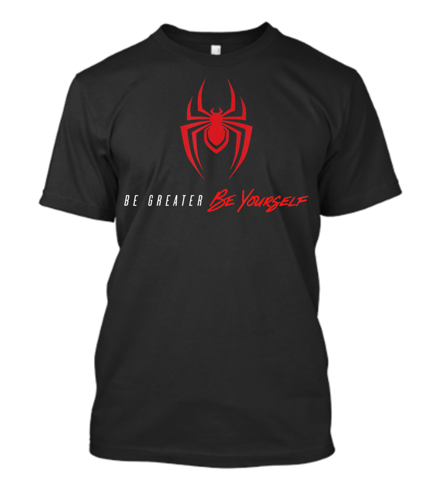 Marvel Spider Man Miles Morales Be Greater Be Yourself Game T-Shirt
