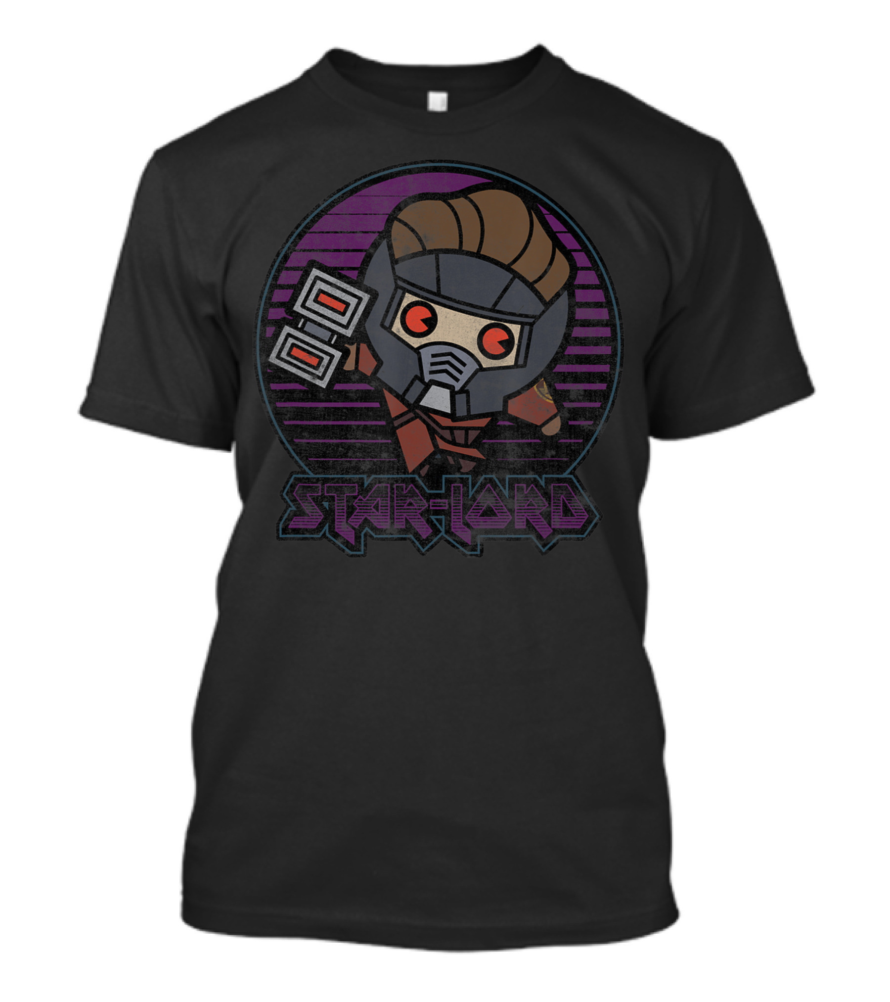 Marvel Star Lord Guardians Of Galaxy Kawaii T-Shirt