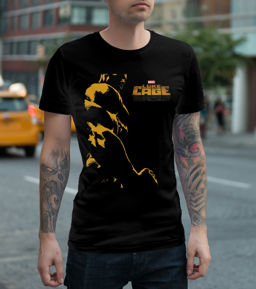 Marvel Luke Cage Bold Monochromatic T-Shirt
