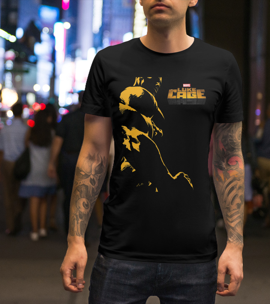Marvel Luke Cage Bold Monochromatic T-Shirt