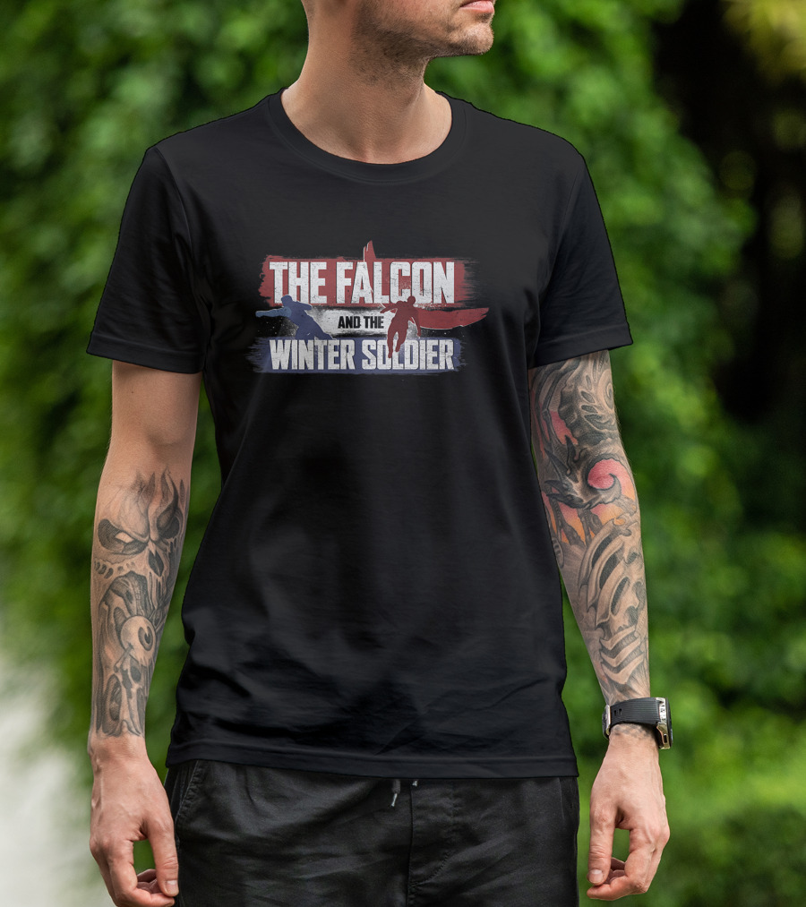 The Falcon And The Winter Soldier Marvel Team Up T-Shirt