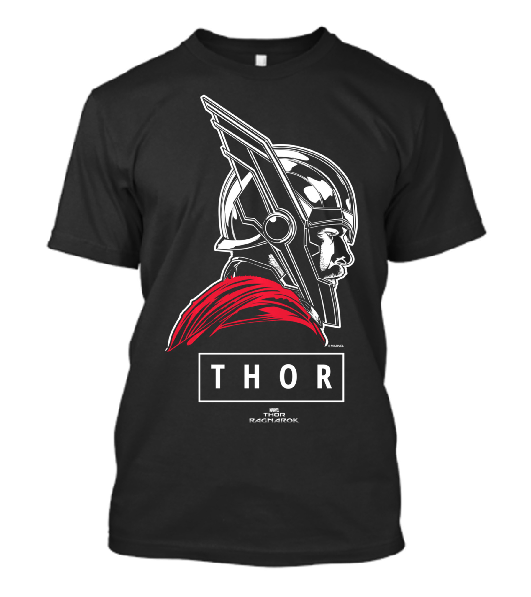 Marvel Thor Ragnarok Helmet Profile T-Shirt