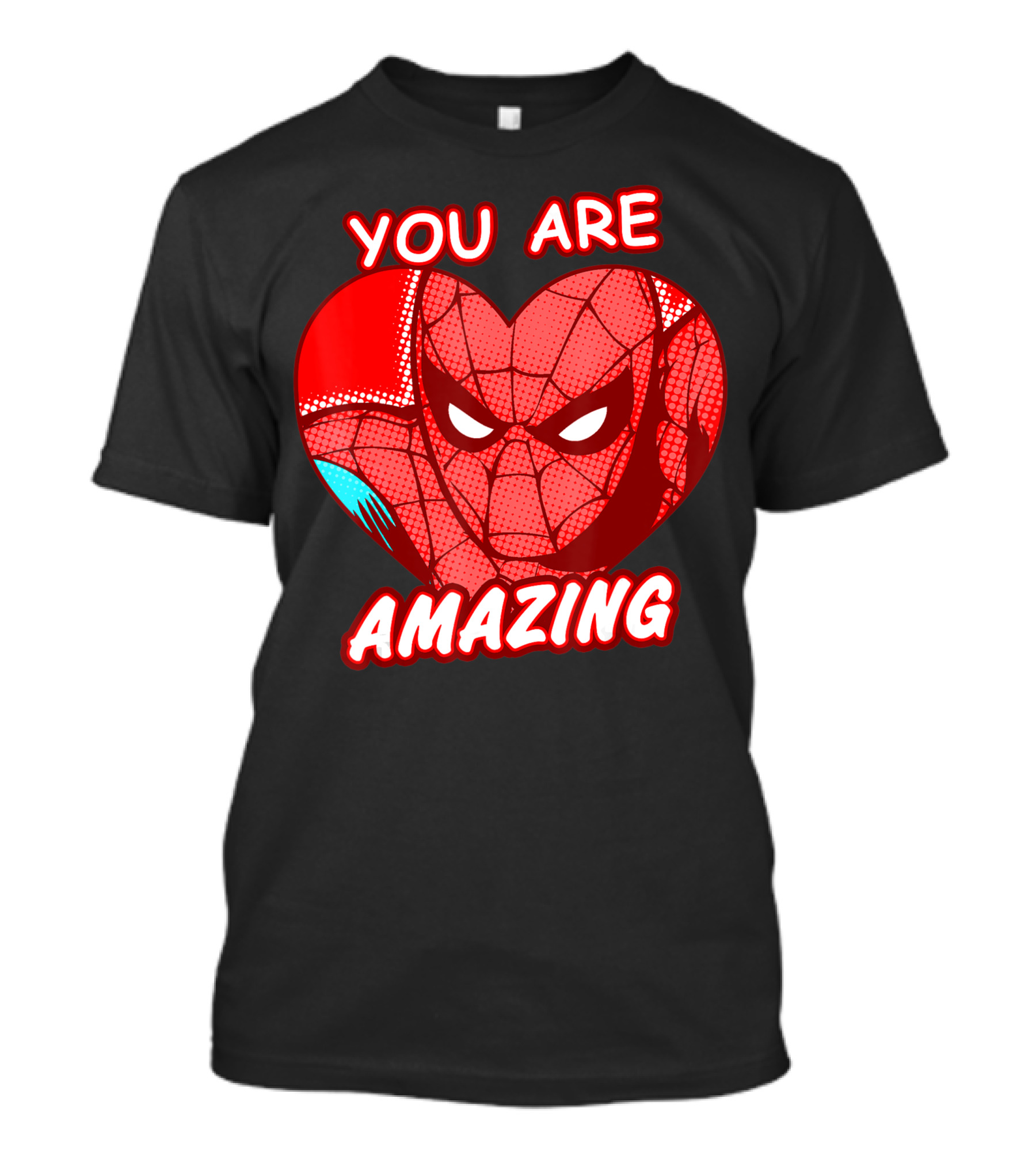 Marvel Spider-Man You Are Amazing Heart Valentine's Day T-Shirt