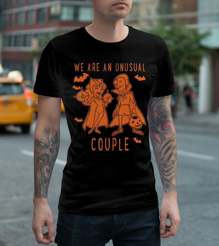 Wandavision We Are An Unusual Couple Halloween Marvel T-Shirt