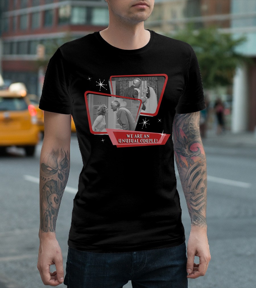 Marvel WandaVision We Are An Unusual Couple Classic TV T-Shirt