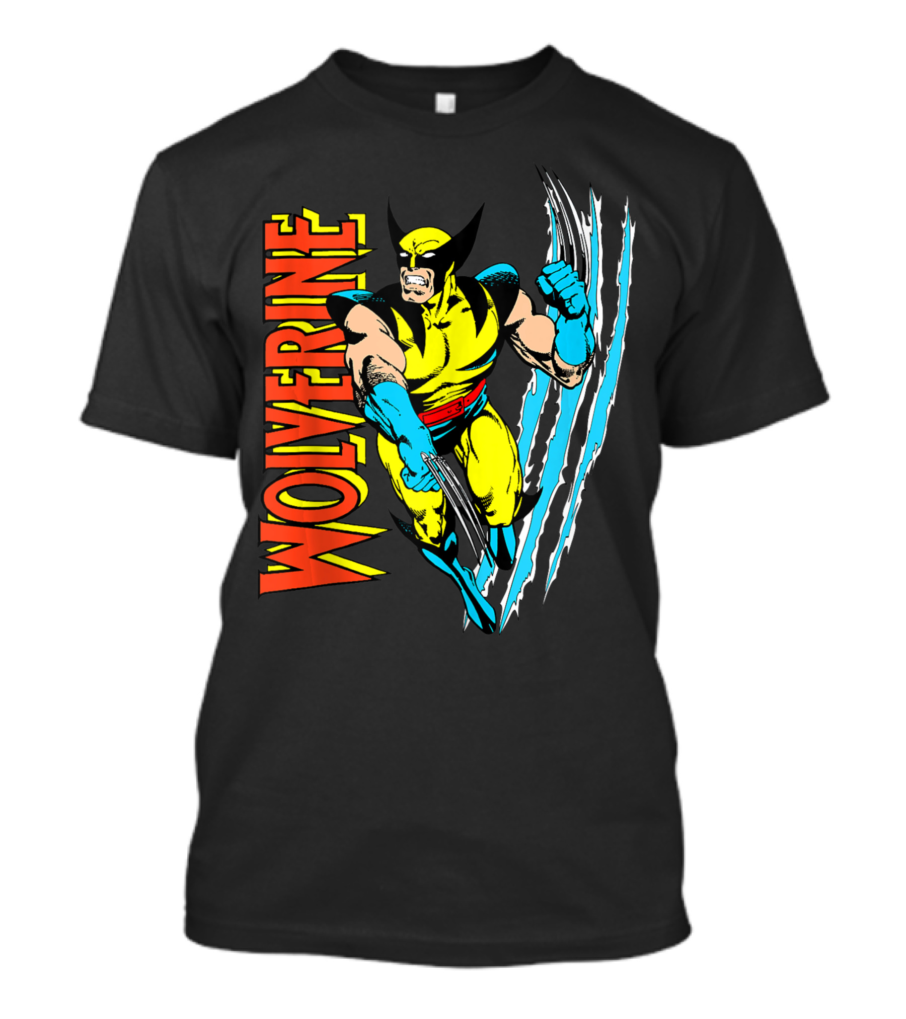 Wolverine Classic Marvel Claw Slash T-Shirt